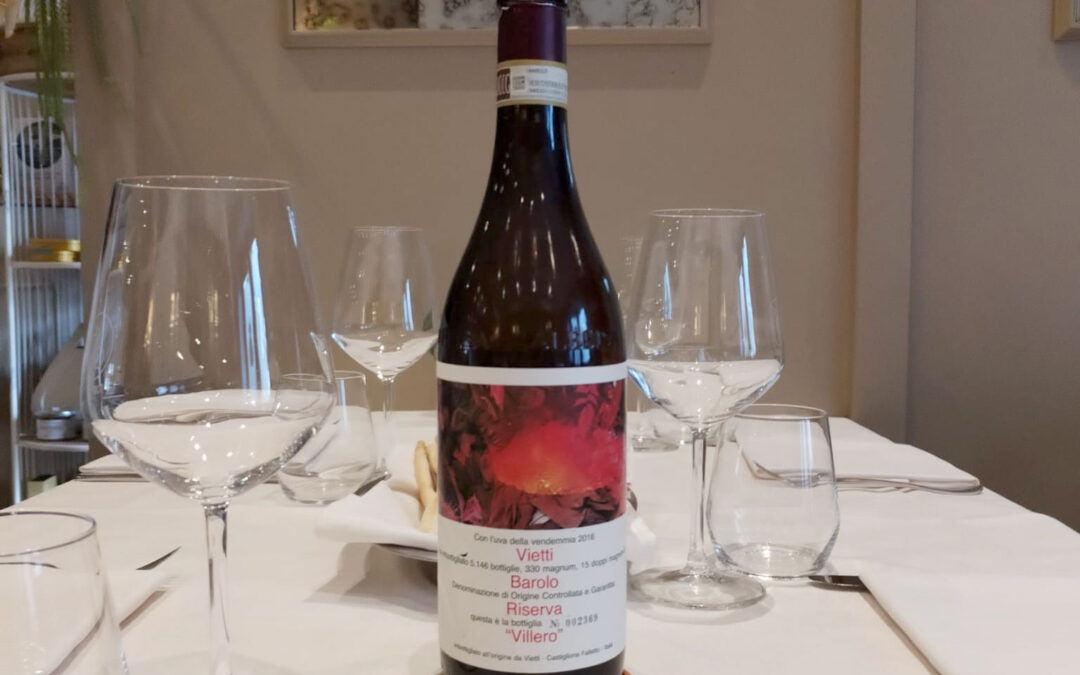Arte & Vino: l’onore di stappare un Barolo Riserva “Villero” Vietti 2016 durante Artissima